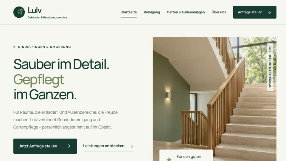 Prikaz web stranice Lulv — lulv.de